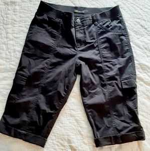 Lee Women's Black Cargo Shorts